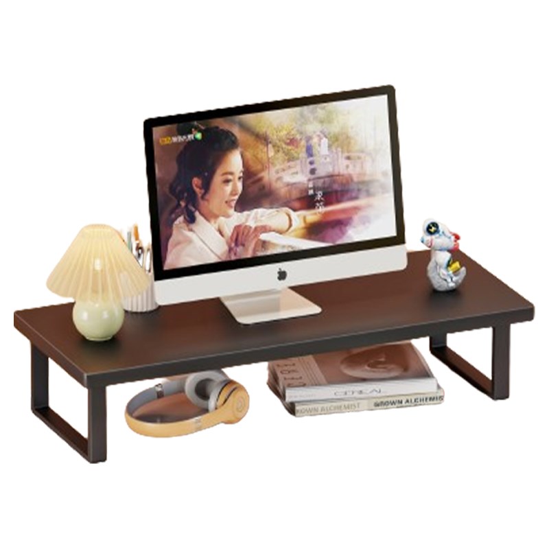 显示器增高架加长电脑屏幕增高架笔记本收纳架宿舍床上置物架子