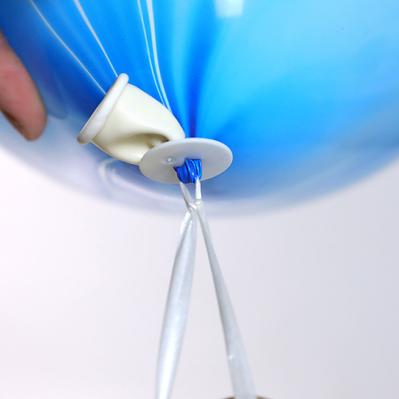 生日节庆装饰婚房布置气球打结器乳胶气球丝带 彩带绑绳扎带道具