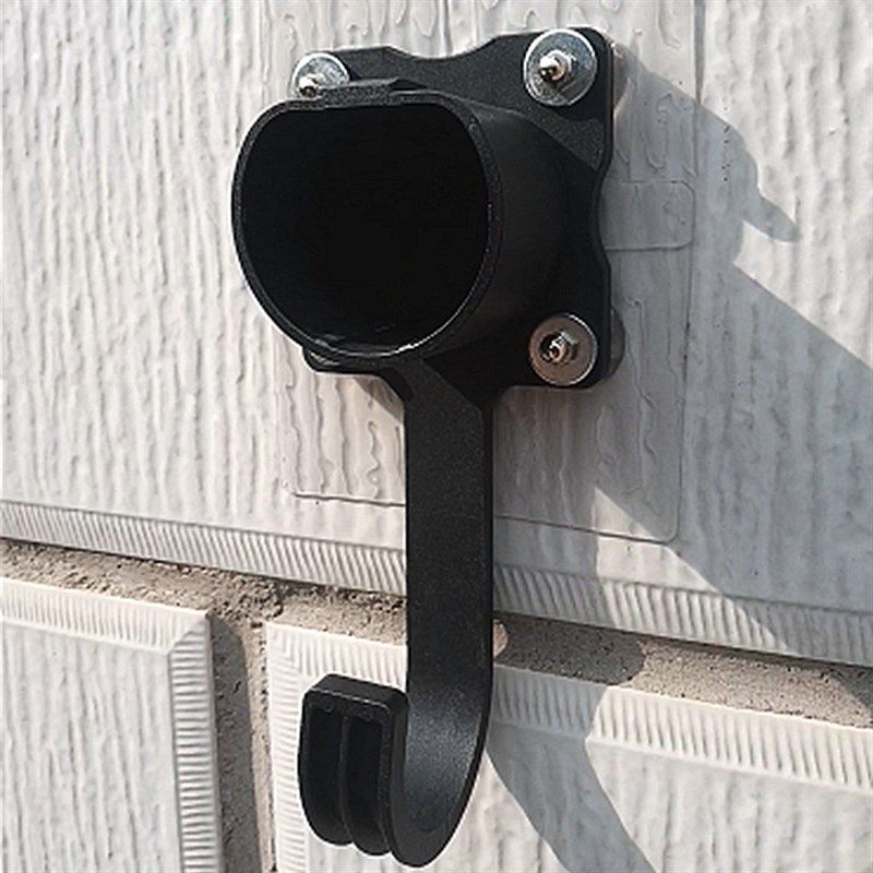 免打孔充电枪挂架充电桩挂钩固定支架免钉枪座充电枪线理线器收纳