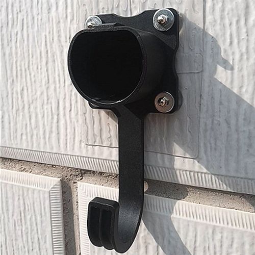 免打孔充电枪挂架充电桩挂钩固定支架免钉枪座充电枪线理线器收纳