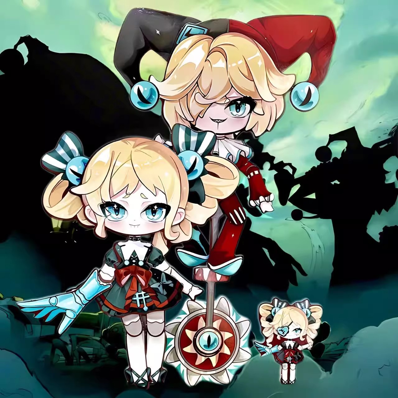 逃出惊魂夜7大追捕者全身关节可动纸片人偶哑女斯黛拉手工材料包