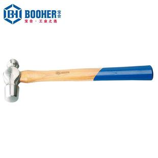 Booher宝合工具胡桃木柄圆头锤BH3102116/24/32350mm360mm390mm