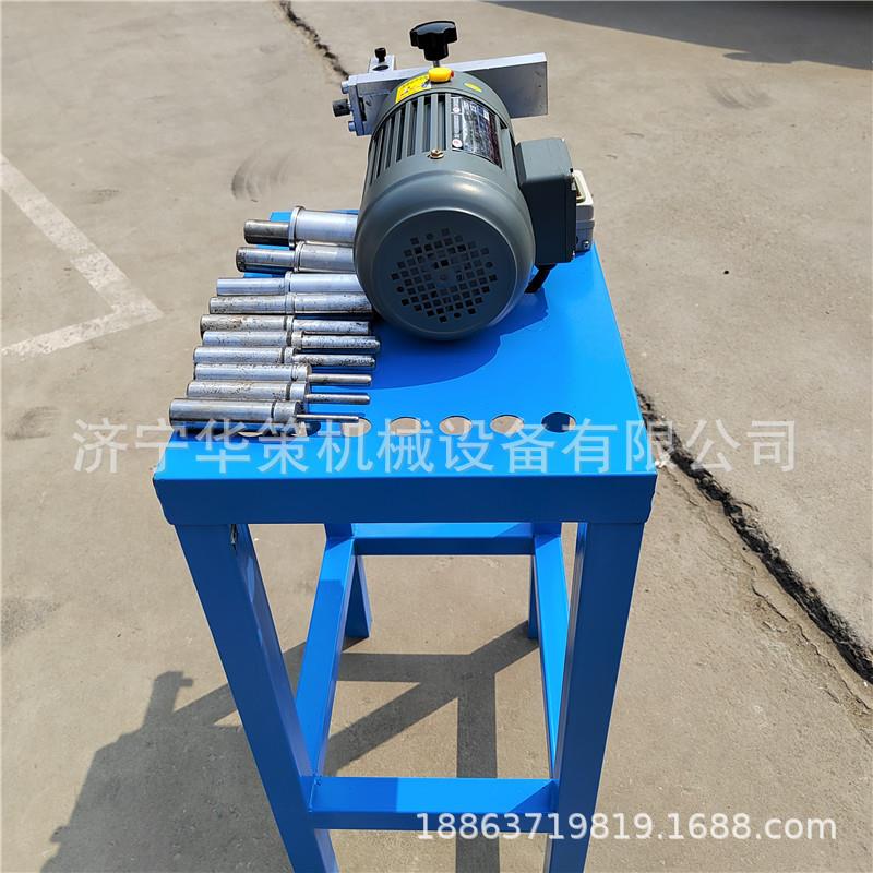 华策牌HCB51高压胶皮管子扒皮机钢丝油管剥胶机器油管剥皮机