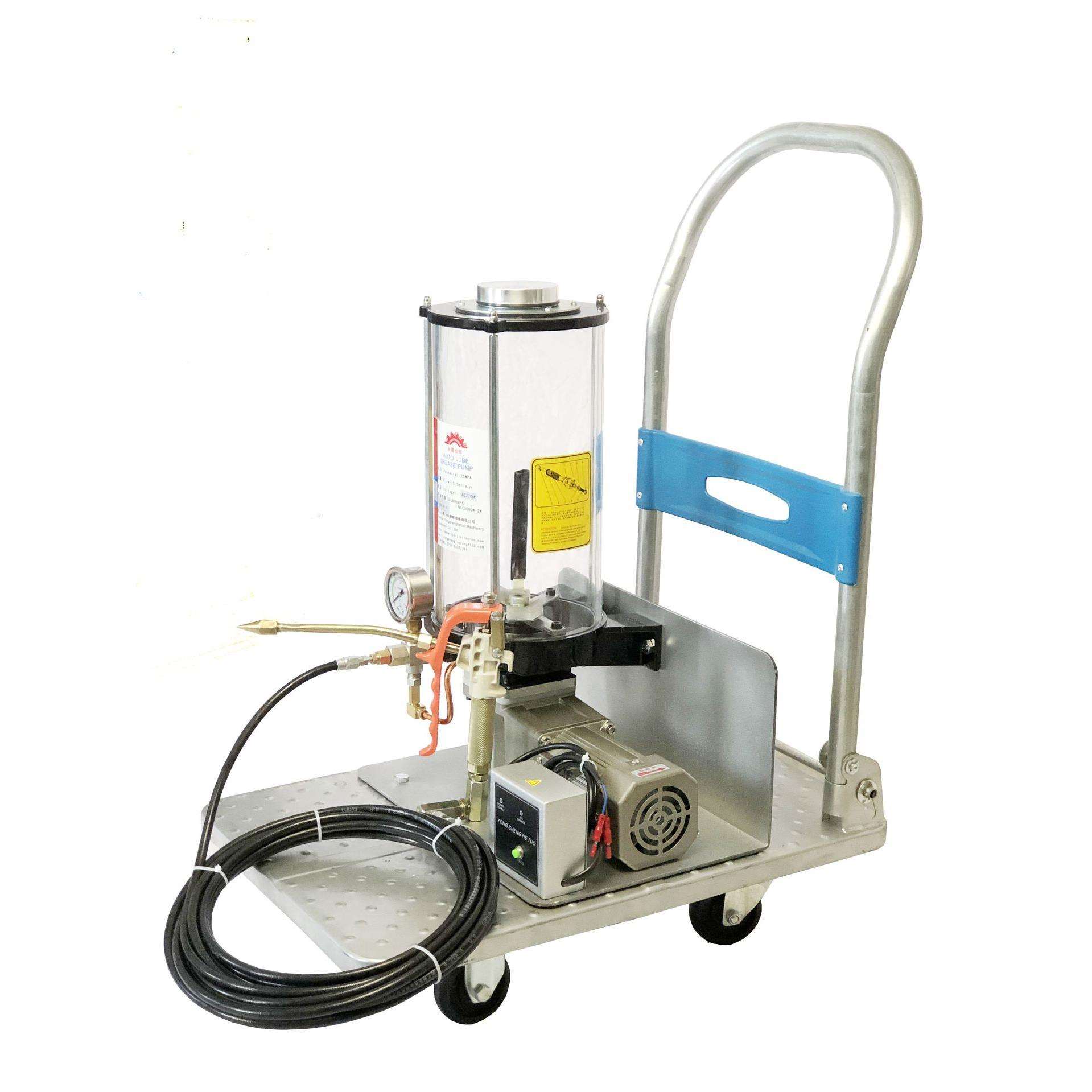140W可移动式活动型电动浓黄油泵地铁水泥机械润滑