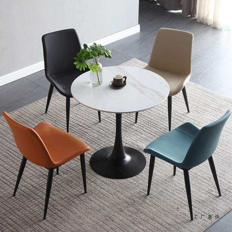 岩板餐桌休闲茶台接待茶桌洽谈桌椅组合阳台桌子郁金香小圆桌茶几,3C数码配件,USB灯,淘宝优惠券,粉丝福利购,淘宝优惠卷