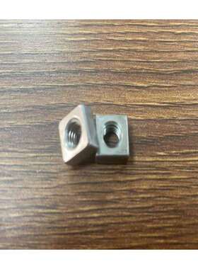 荐DIN562四方薄螺母M6对边14厚度5本色M6*1.0P*H10*5L