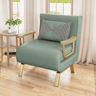 沙发床折叠两用单人小户型沙发阳台沙发伸缩床地台迷你沙发折叠床
