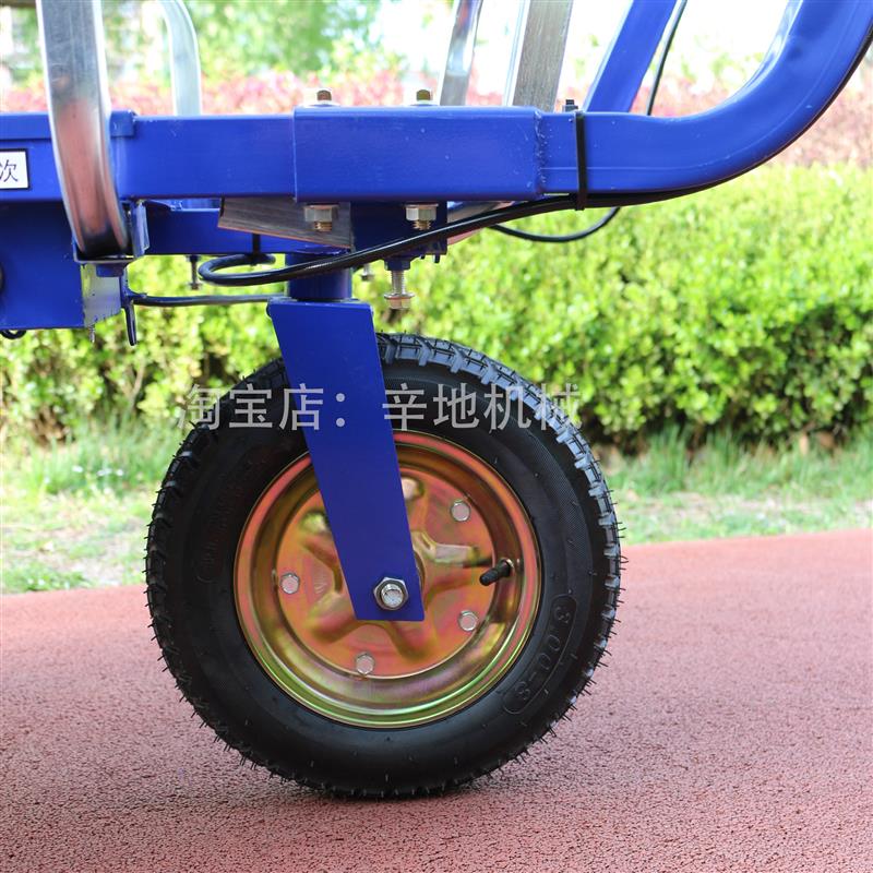 电动鸡公车农用三轮四轮手推车家用搬运车养殖果园爬坡运输小推车