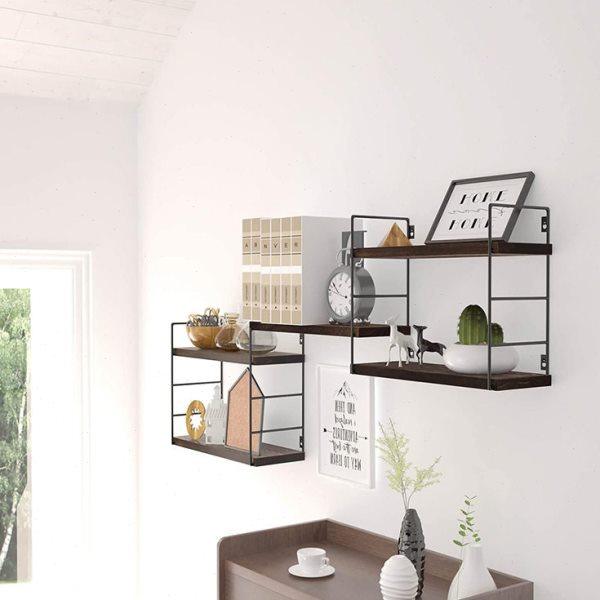 客厅墙上五连体浮动式置物架 新款连体悬浮搁板浮动架 浴室置物架,收纳整理,阳台置物架,淘宝优惠券,粉丝福利购,淘宝优惠卷