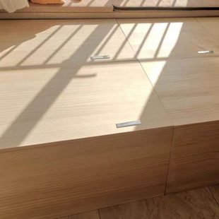 榻榻米木箱子现代实木储物柜飘窗地台加宽组合床拼接床收纳箱定制