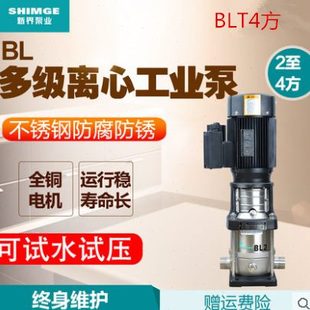 立式 型 抽水泵轻层3BL高不锈钢化工泵增压泵新界水泵多级泵4循环
