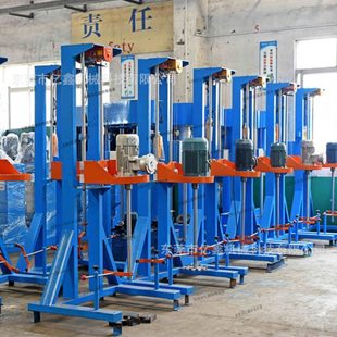 厂促5.5KW变频调速油漆涂料分散机AB胶水升降分散机化工混合液体