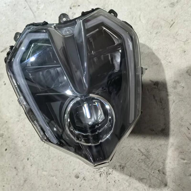 适用黄龙302S/BJ300GS-3大灯总成前照灯前大灯国四新款大灯大灯罩