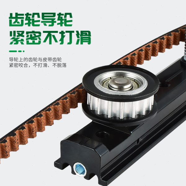 长促厨房三联动缓冲阻尼推拉门吊轮极窄阳台铝合金移门吊轨道滑轮