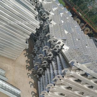 施工盘扣式 长促建筑热镀锌钢跳板4米船用镀锌钢跳板 脚手架走道钢
