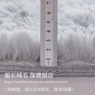 网红窗户垫毛绒绒漂台窗垫 厂促毛绒飘窗垫阳台垫子窗台垫2024新款