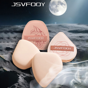 JSVFOOY/桔妃棉花糖粉扑干湿两用不吃粉定妆海绵美妆扑粉底液专用