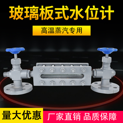 锅炉平板水位计蒸汽锅炉水位计水位表液位计液面计玻璃板式油位计