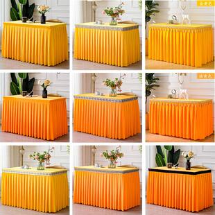 寺庙佛堂金丝绒桌裙供桌桌罩桌裙桌布桌布佛台桌罩神位定制供桌布