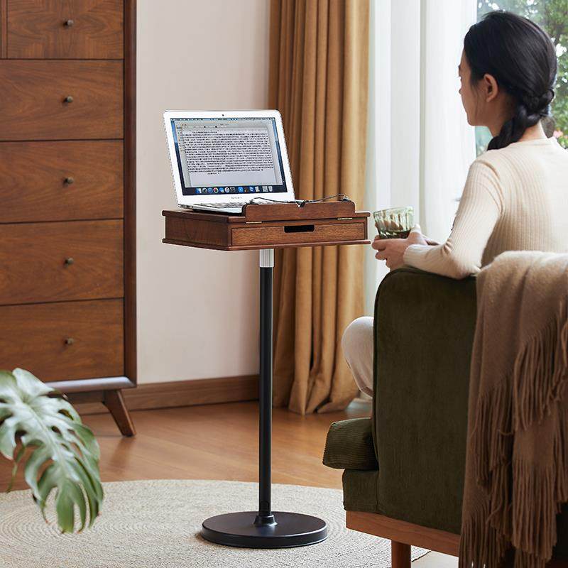 那澜多好实木阅读架可调节夹书器学生读书架可升降早读站着晨读架