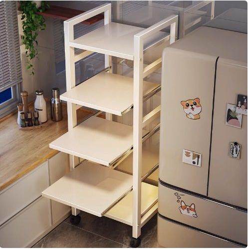 厨房置物架落地多层夹缝收纳整理架家用烤箱微波炉可移动储物架l1,厨房/烹饪用具,抹布架/厨房清洁收纳架,淘宝优惠券,粉丝福利购,淘宝优惠卷
