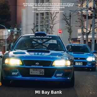 湾岸车贴适用于斯巴鲁汽车个性改装压头贴纸防水反光前风挡车窗贴