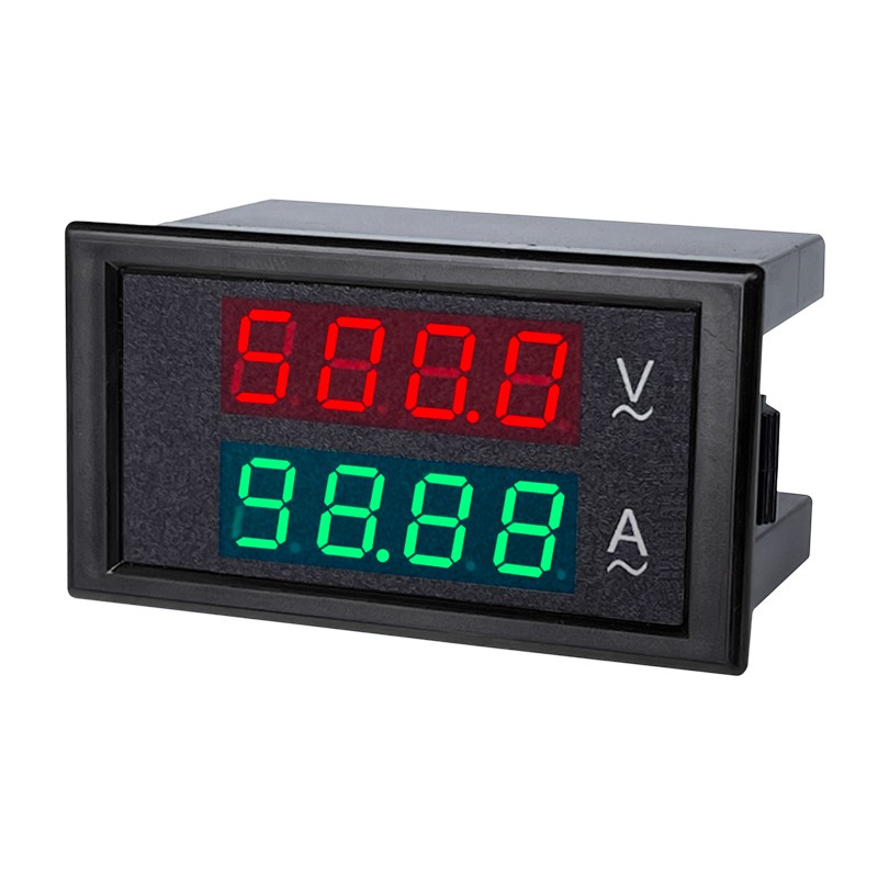 数显交流电压表电流表0-500v0-100a检测仪高精度有效值DL69-2042T