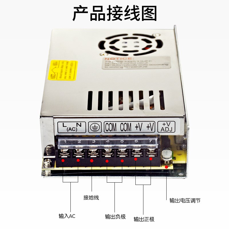 220转12v4a33A开关电源LED监控变压器5A10A20A30A18V直流5V42A15V