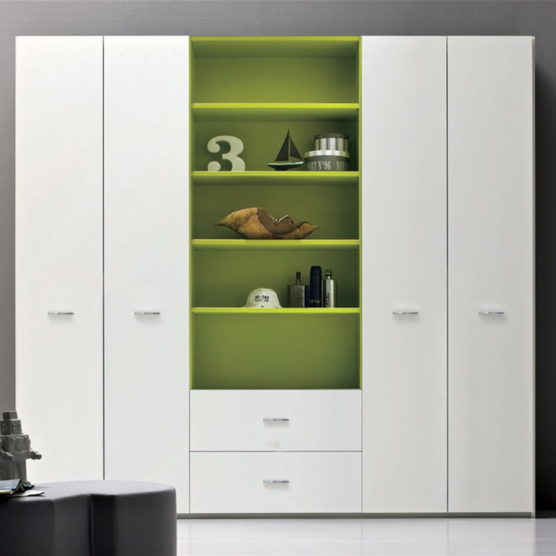 包邮定制整体卧室开门定做衣橱木质烤漆大储物柜组合衣柜全屋家具