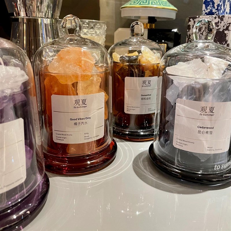 观夏tosummer香薰昆仑煮雪扩香晶石高级室内助眠生日香氛礼物礼盒