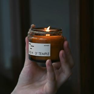 Heymen黑门 自调香氛小众室内香薰蜡烛 HolyTemple 圣所