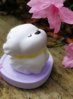 自在小狗可爱狗狗扩香石无火香薰石膏车载家居治愈办公桌生日礼物