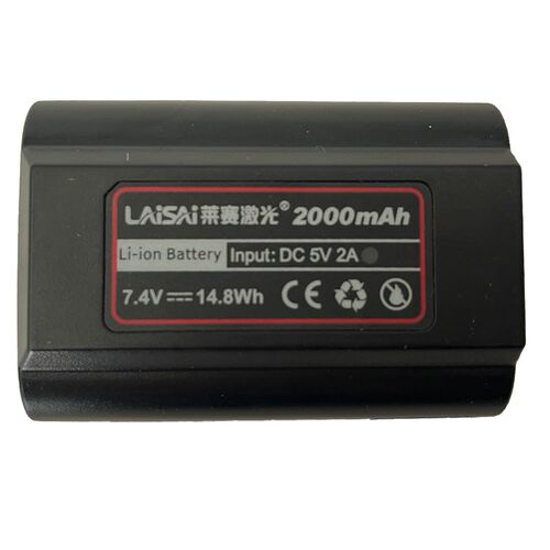 LAISAI莱赛激光贴墙仪锂电池2000毫安水平仪3500毫安贴地仪锂电池