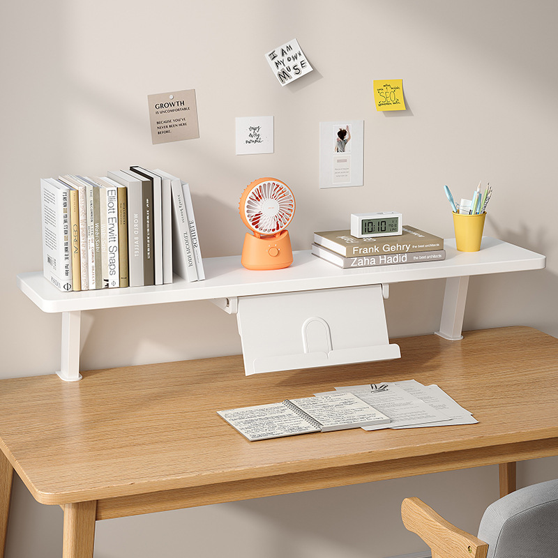 桌面增高架笔记本电脑增高支架学生书桌桌面层架阅读架收纳置物架