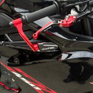 R弓胶离合专用牛角凯越把手防摔套握R油450竞技护门改装适用刹车