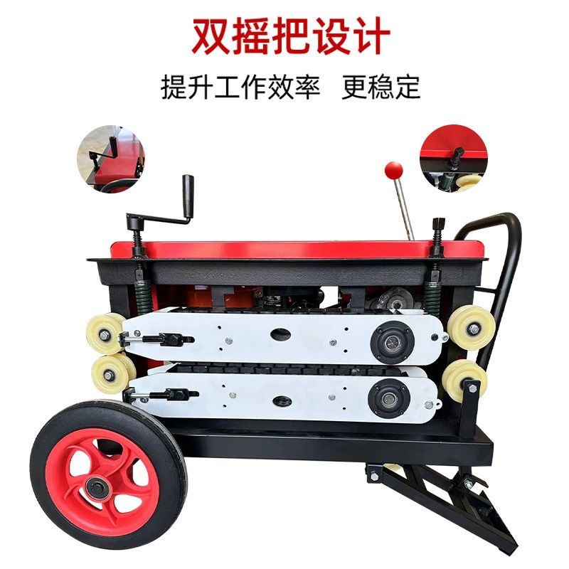 新款光纤光缆牵引机拉缆机大马力自动汽油拉线机放线机线缆牵引机