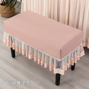 钢琴盖布防尘套新款 高级感钢琴罩全罩高端大气蕾丝防尘罩美式