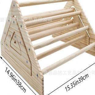木质小鸡栖息架,三角架,安全平稳不倒