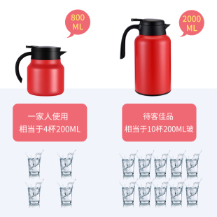 保温壶家用小容量便携316不锈钢小型迷你暖水壶办公热水瓶壶暧壶