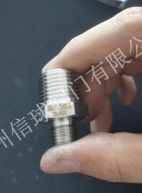 不锈钢314M公制/30*4外丝L接头六角仪表1.5转外丝公制/国标转换16