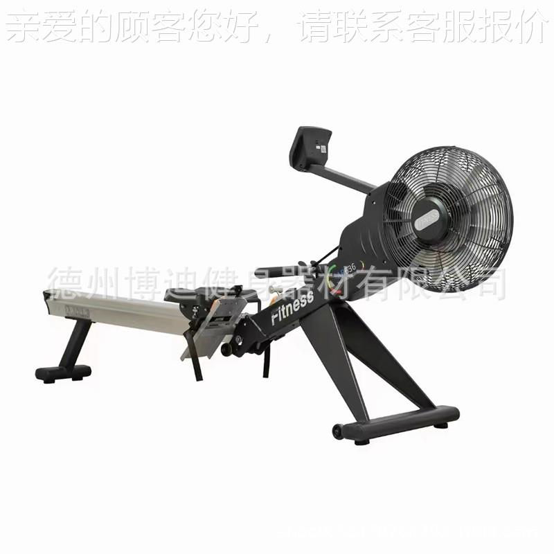 划船机健身内器材室静腹音液划压收15447船机有氧运动磁阻风阻划