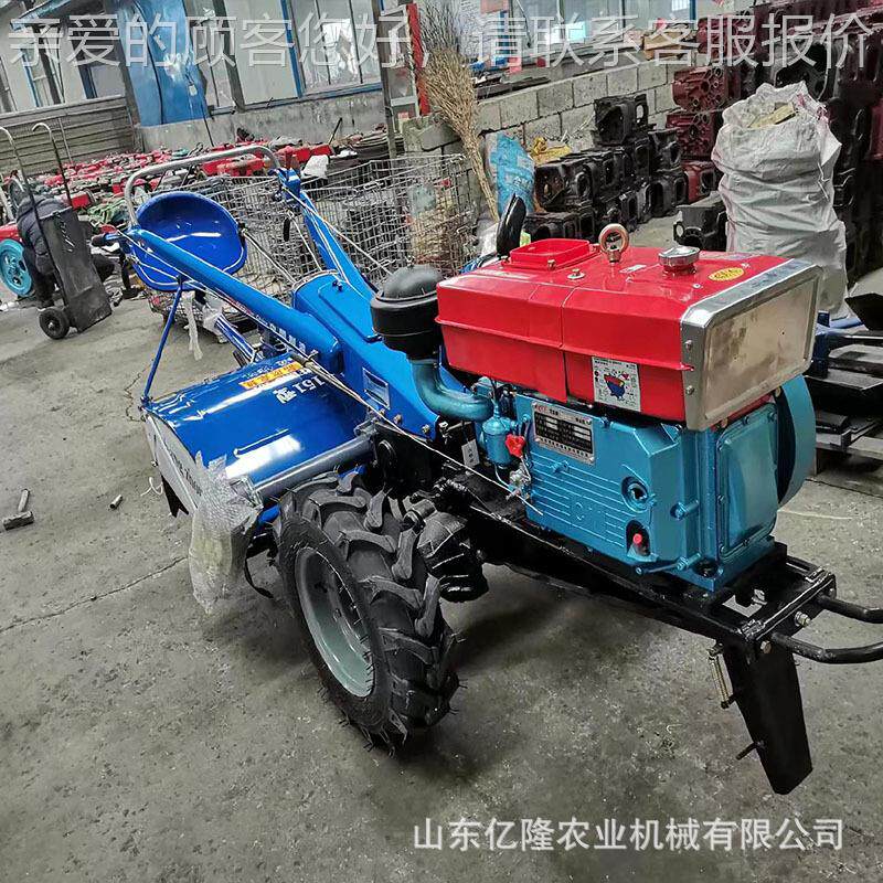 低油耗柴油手扶开沟 大棚园果耕碎草机机 151底盘手旋扶NIV拖拉机