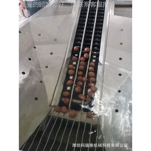 养场 功超殖市全自动不锈钢多能动RXU洗蛋机械设备 蛋类清洗流水