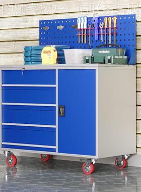 具柜矮柜重工型工具柜车储ZY-20241物柜厂车间多间功能可移动工具