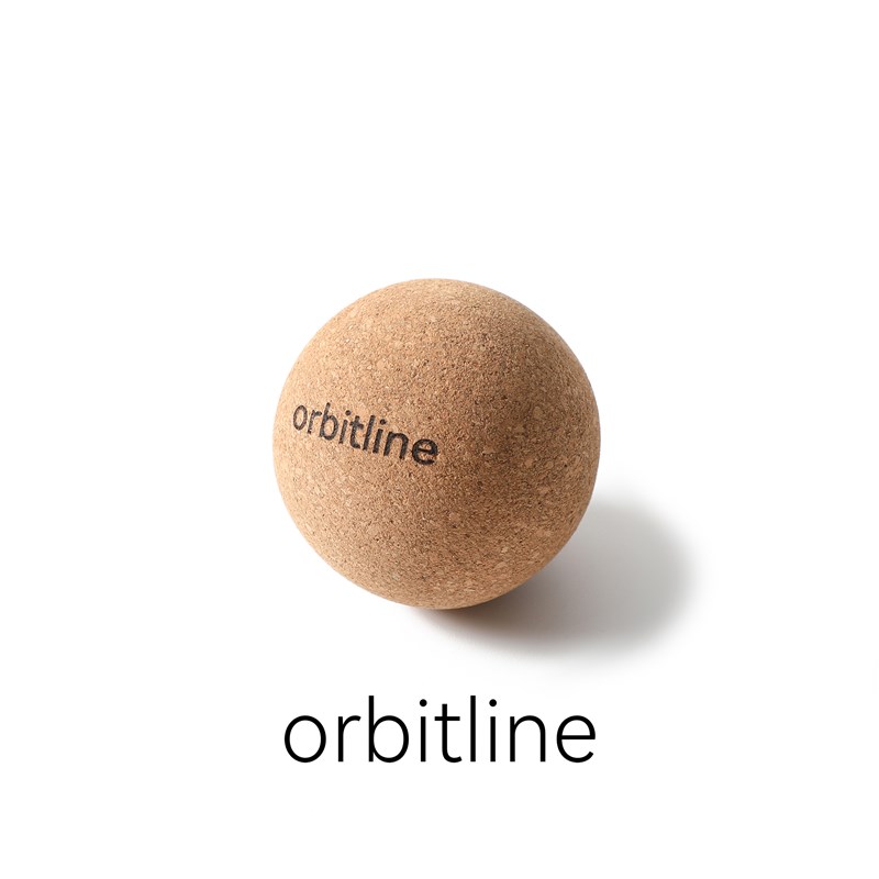 orbitline 软木筋膜球花生球按摩球足底肌肉放松小巧轨迹线范李猿