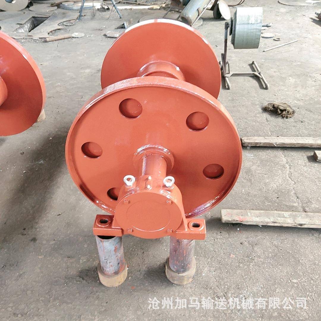 厂家供应皮带滚筒轮大倾角压带轮皮带振动器皮带压紧轮