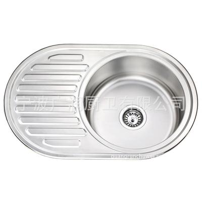供应欧洲款式不锈钢水槽GR-520尺寸770*500*200mm