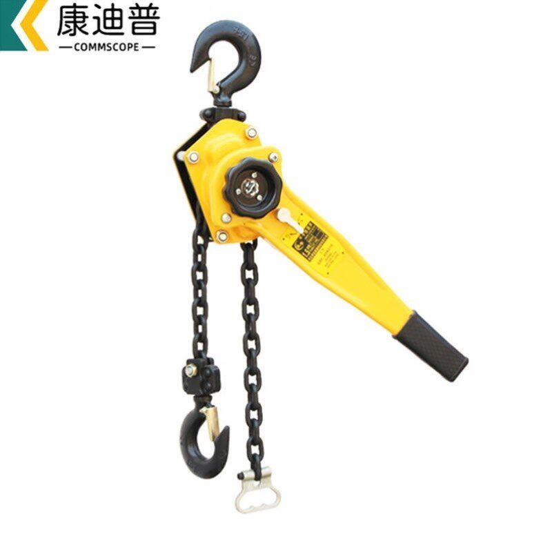 康迪普手板葫芦1.5T*1.5M起重起吊手摇葫芦手拉紧线器手动牵引葫
