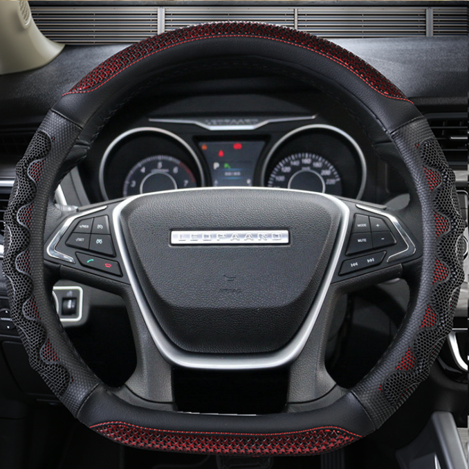 猎豹Cs9Cs10Mattud型汽车方向盘套四季防滑运动皮革专用套