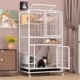 猫笼子家用超大自由空间带厕所一体室内两层猫舍猫咪猫窝猫笼别墅